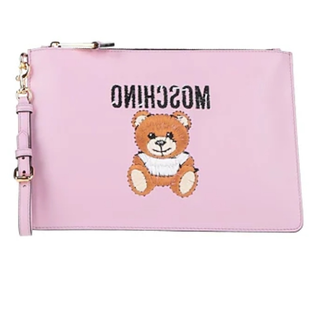 Moschino Teddy Bear Pouch - Picture 2 of 3